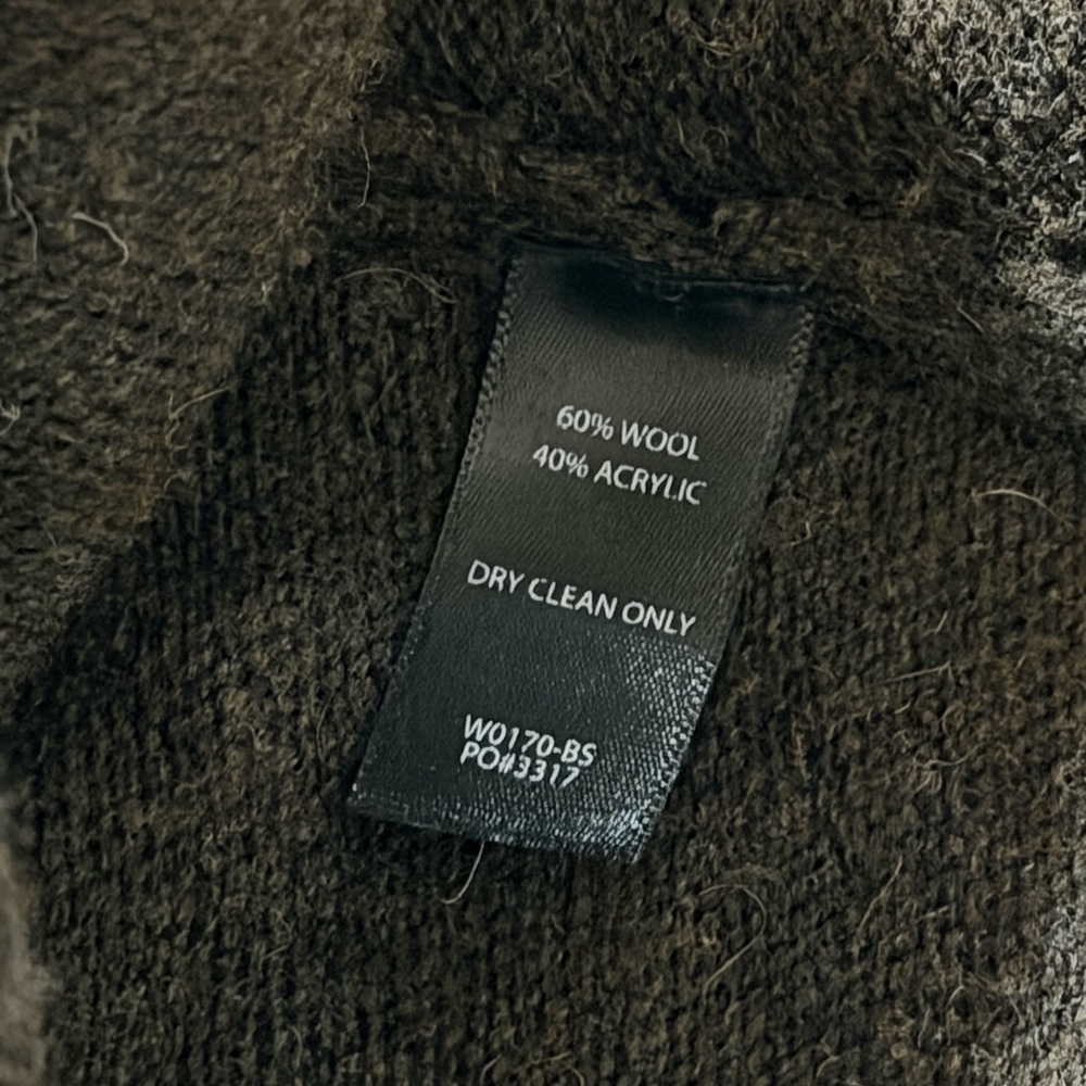 Betabrand Brown V-Neck Sweater - Picture 9 of 10